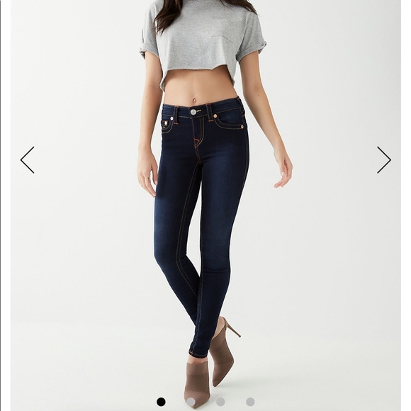 True Religion Halle mid rise super skinny jeans - Picture 2 of 4